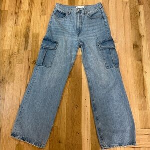 Aritzia high rise wide leg Farrah pant. WORN TWICE